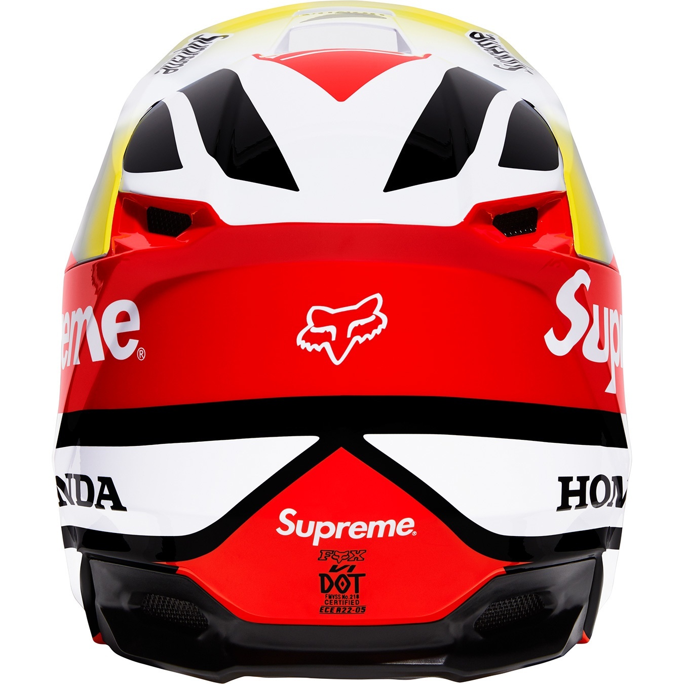 Supreme®/Honda® Fox® Racing V1 Helmet view 9